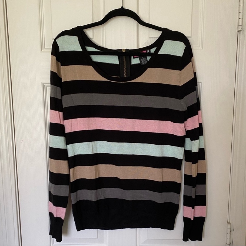 Striped Long Sleeve Sweater